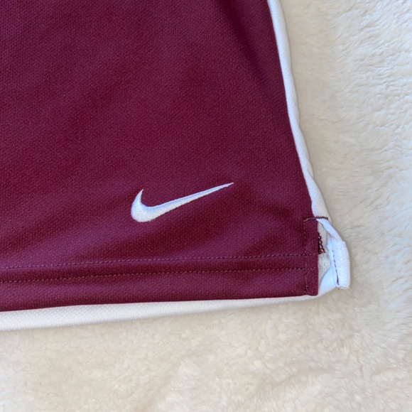Nike Mini Sport Skirt (Burgundy) - Picture 2 of 10
